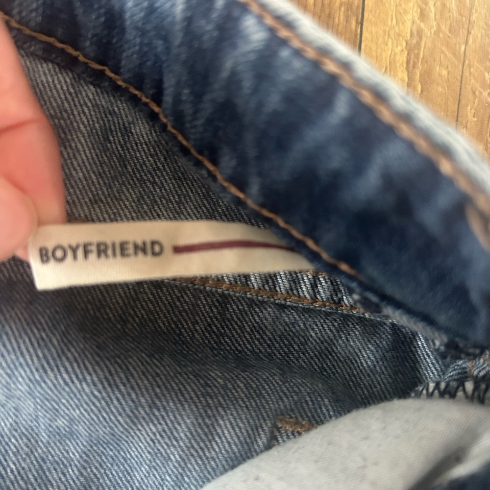Garage Boyfriend Jeans Size 3 Distressed Ankle Length - Picture 8 of 12